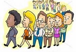 People in queue Pic